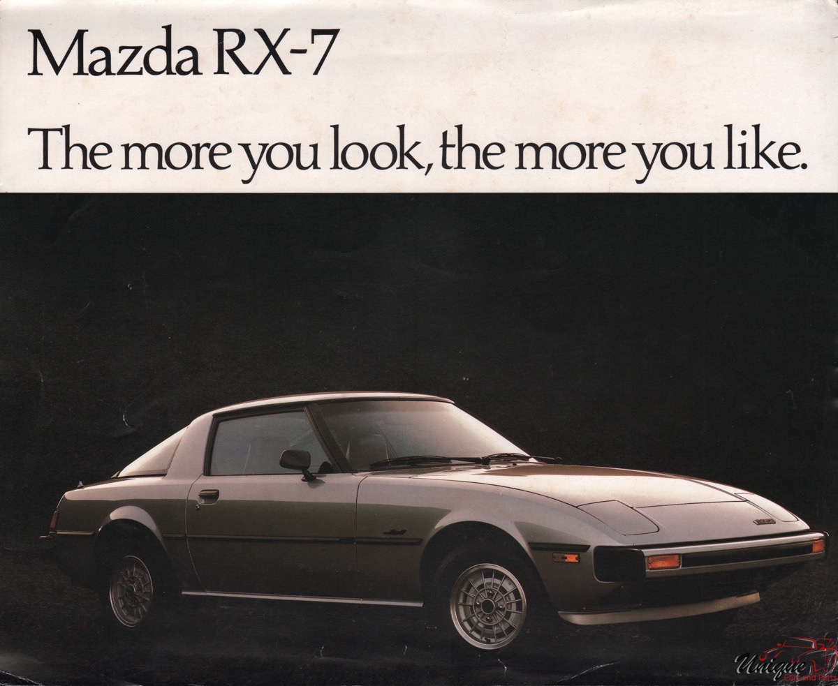 1980 Mazda RX7 Brochure